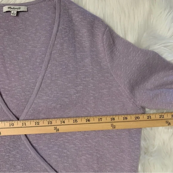 Madewell Lavender Sweater - Picture 7 of 16